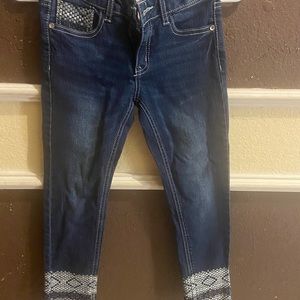 Girls decorative jeans